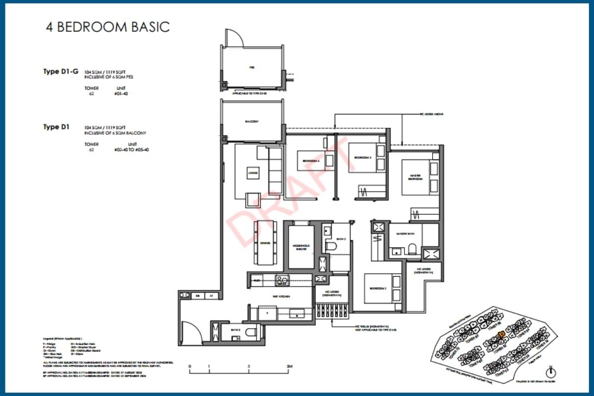 Faber Residence - Floorplan 4BR