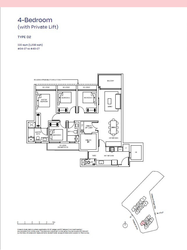 Skye at Holland - Floorplan 4BR