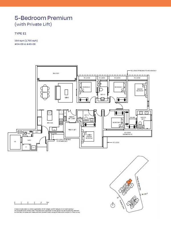 Skye at Holland - Floorplan 5BR Premium
